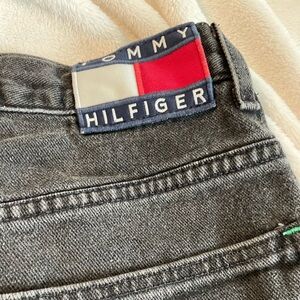 Tommy Hilfiger Tommy Jeans Black cargo carpenter cotton denim shorts Men’s 38